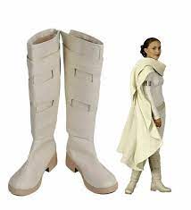 Star Wars 2 Padme Amidala Queen Amidala Cosplay Boots Shoes | eBay