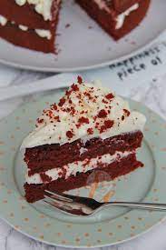 Red velvet cake isn't just a chocolate cake with red food coloring added. Red Velvet Cake Jane S Patisserie