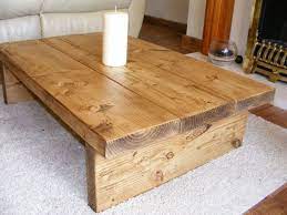 Wood Coffee Table Rustic