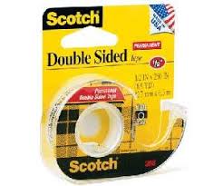 how to remove double sided tape from