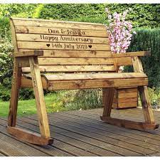 Personalised Rocking Bench Two Seater