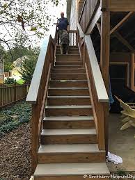 Staining The Deck Stairs Southern