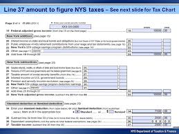 New York State Department Of Taxation And Finance Ppt