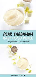 pear baby puree 4 months se one