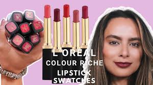 l oreal color riche lipstick collection