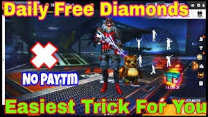 Free fire is great battle royala game for android and ios devices. Daily Free Diamond In Free Fire How To Get Free Diamonds In Free Fire By