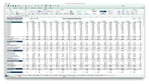 Template Projected Financial Statements Template Business Plan