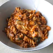 one pot mince and pasta