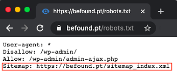 sitemap to your robots txt file