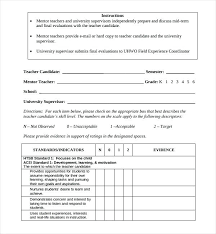 Latest Interview Template Word Of Candidate Evaluation Form