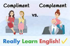 compliment vs complement what is the