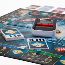 Ahora los jugadores pueden comprar instantáneamente las propiedades, fijar la renta y hacerse ricos al toque de un dedo. Monopoly Banco Electronico Hasbro Original