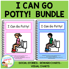 Social Stories I Can Go Potty Bundle Toilet Training Digital Download