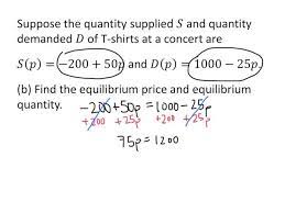 Example Supply And Demand