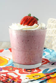 strawberry milkshake snacks and sips