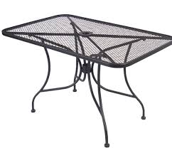 Outdoor Metal Mesh Umbrella Tables