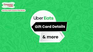 uber eats gift card details on user