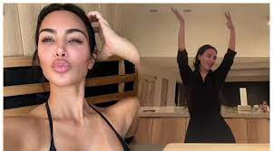 kim kardashian wears no makeup in