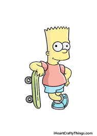 bart simpson drawing how to draw bart