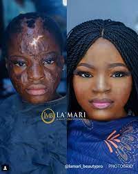 shocking makeup transformation of young