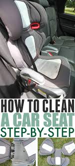 How To Clean A Car Seat Cover The