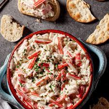 hot imitation crab dip chew out loud