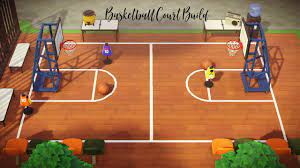 acnh building a basketball court