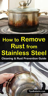 home remedy to remove rust from
