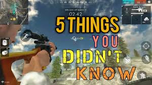 Free fire is the ultimate survival shooter game available on mobile. 5 Things You Didn T Know You Could Do In Free Fire Battlegrounds English Youtube