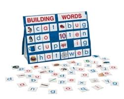 Building Words Table Top Pocket Chart Set