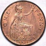 King George V Era Uk Penny Values 1911 To 1936