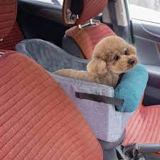 Pet Car Booster Seat Small Dogs Armrest