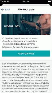 Fitness Workout App Training