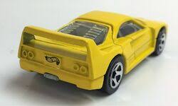 This model features a movable rear lid to reveal the engine. Ferrari F40 Hot Wheels Wiki Fandom