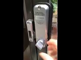 smart locks for sliding glass doors and