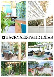 15 Amazing Diy Backyard Patio Ideas On