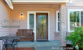 Glass Entry Doors With Ambiance That
