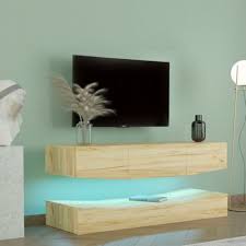 Walll Mounted Tv Cabinet With Three