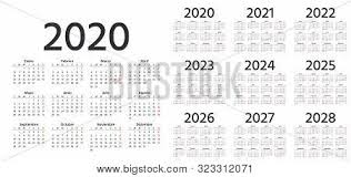 The uva academic calendars are proposed by the provost's office and approved by the university president. Calendar Spanish 2020 Vector Photo Free Trial Bigstock