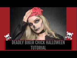 deadly biker halloween tutorial