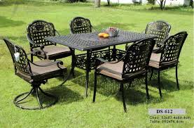 Outdoor Cast Aluminum Dining Furniture