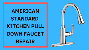Enhance the style of your kitchen with a new faucet. American Standard Kitchen Faucet Repair With Pull Out Sprayer Youtube