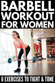 barbell workout program for women 6