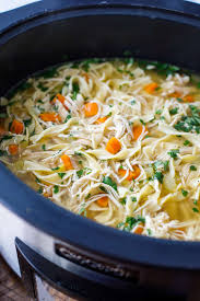 crock pot en noodle soup recipe