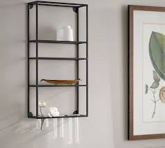 Wall Shelf Unit With Multi Glass Rack
