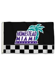 Homestead Miami Speedway 2 Sided 3x5 Flag