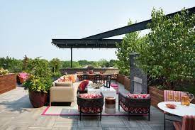 Stylish Rooftop Retreat B With Color