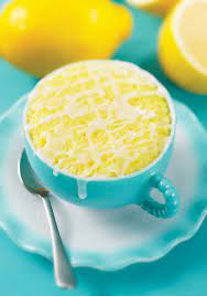 Lemon Drizzle Cake In Cups gambar png