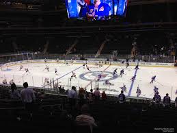 Madison Square Garden Section 118 New York Rangers