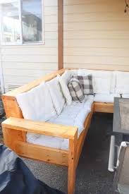 diy outdoor sectional couch the